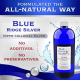 Blue Ridge Silver Colloidal Silver 1061g product features