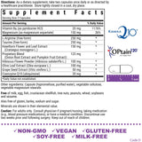 BlueBonnet Blood Pressure Support Vegetable Capsules side view