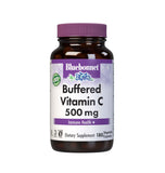 BlueBonnet Buffered Vitamin C 500mg vegetable capsules front view