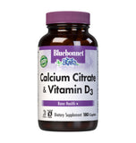 BlueBonnet Calcium Citrate 1000 mg with Vitamin D3 800 IU front view