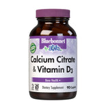 BlueBonnet Calcium Citrate 1000mg 90 Caplets front view