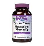 BlueBonnet Calcium Citrate Magnesium Plus Vitamin D3 180 caplets front view