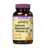 BlueBonnet Calcium Magnesium Plus Vitamin D3 Chewables front view packaging
