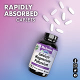BlueBonnet Calcium Magnesium Potassium 180 Caplets caplet close-up