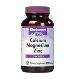 BlueBonnet Calcium Magnesium Zinc Plus Vitamin D3 120 Softgels front view