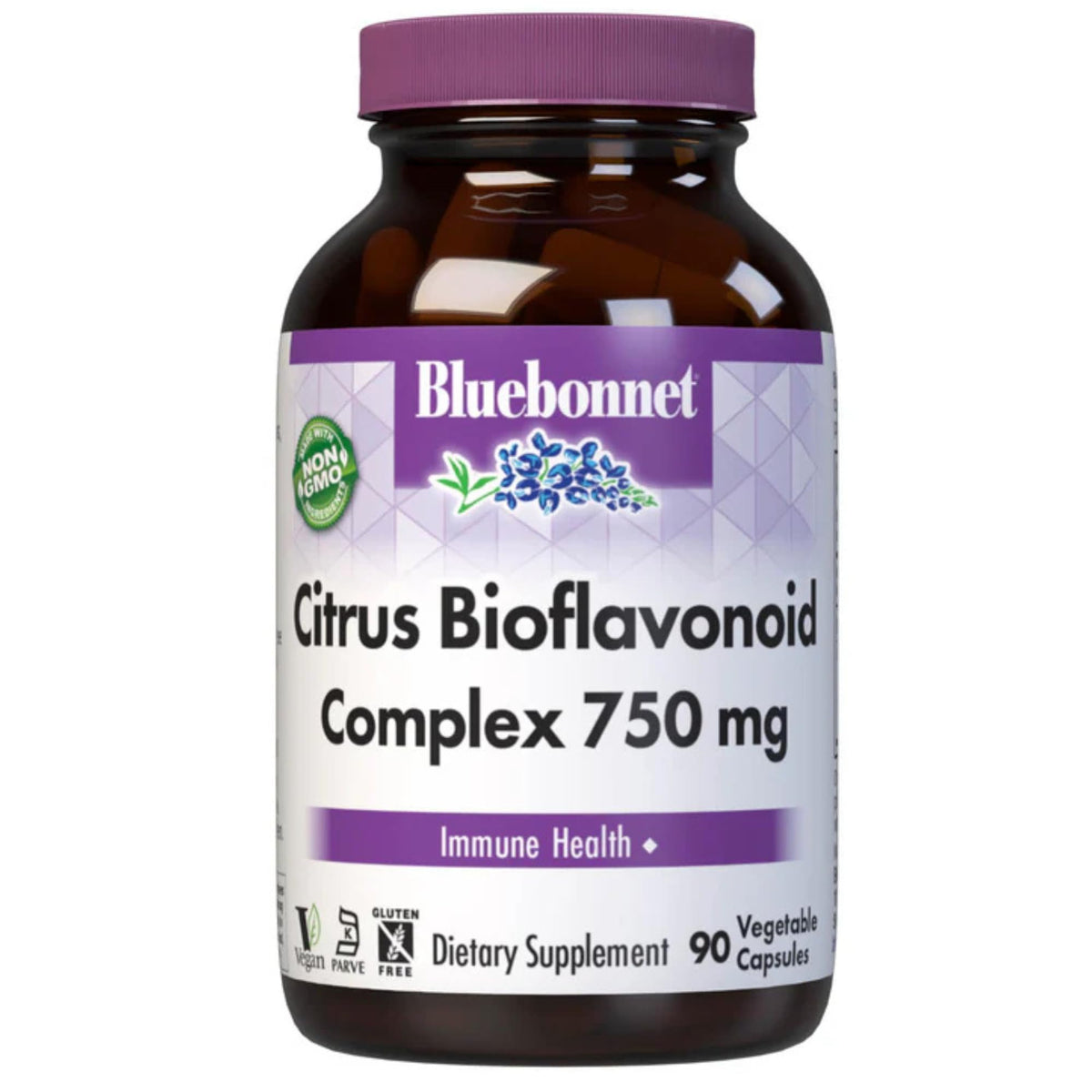 BlueBonnet Citrus Bioflavonoid Complex 750mg front view of packaging