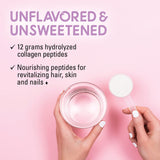 BlueBonnet Collagen Peptides 390g side view