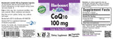 BlueBonnet CoQ10 100 mg Vegetable Capsules packaging details