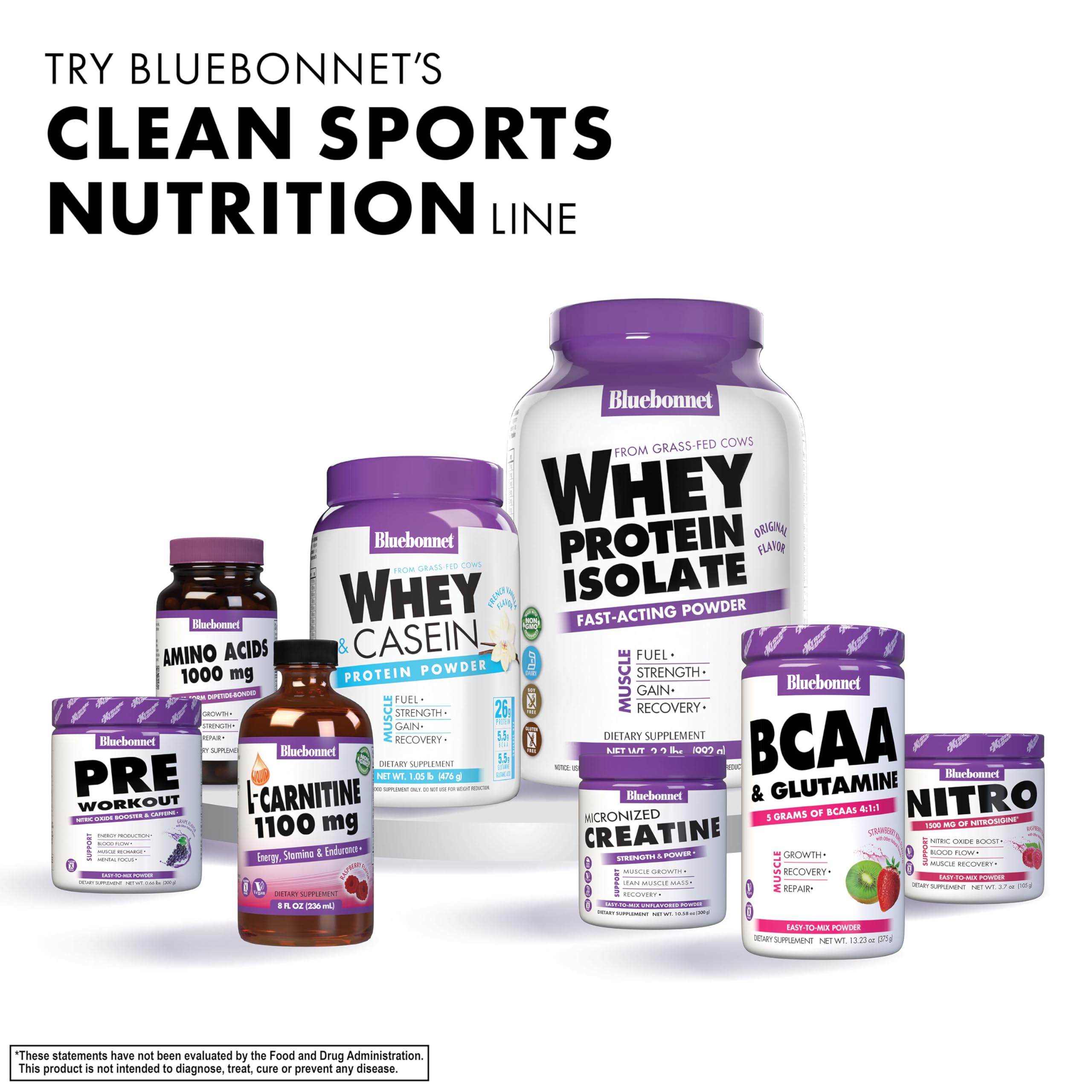 BlueBonnet Creatine Monohydrate Powder 358g nutritional information