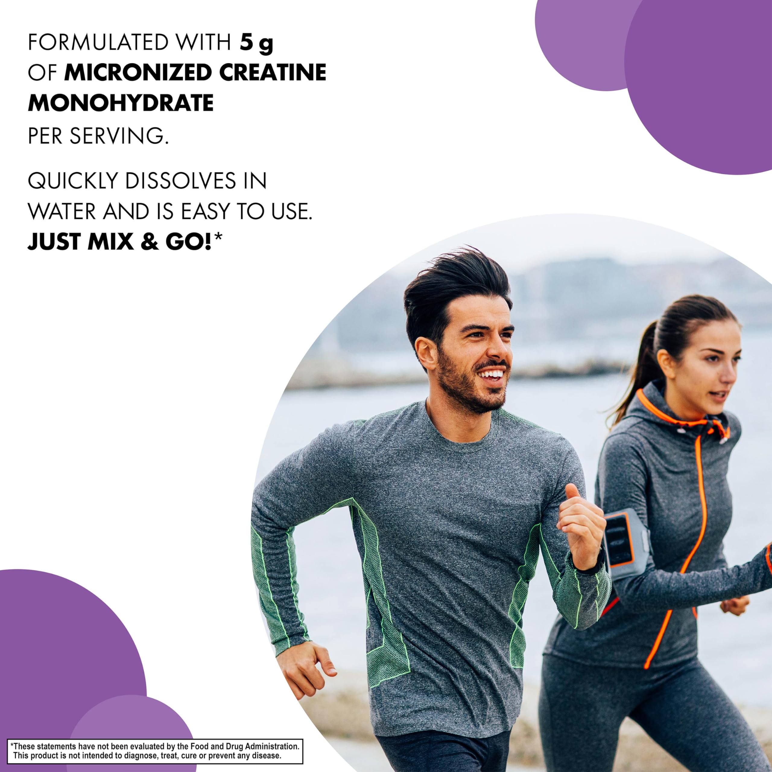 BlueBonnet Creatine Monohydrate Powder 358g scoop
