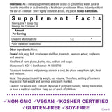 BlueBonnet Creatine Monohydrate Powder 358g side view