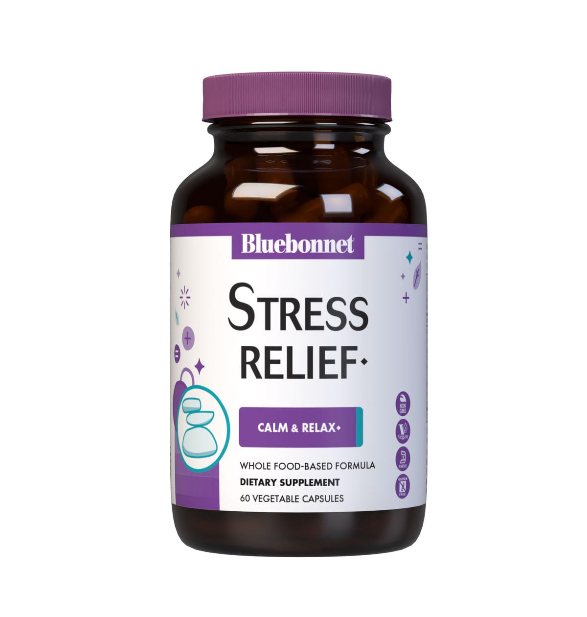 BlueBonnet daily wellness Vegetable Capsules front view