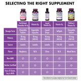 BlueBonnet EarthSweet Chewables Vitamin D3 400 IU natural raspberry flavour