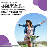 BlueBonnet EarthSweet Chewables Vitamin D3 400 IU nutritional information