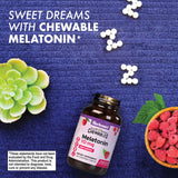 BlueBonnet EarthSweet Melatonin 10 mg tablets with fruit ingredients