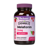 BlueBonnet EarthSweet Melatonin 3 mg chewable tablets front view