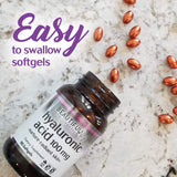 BlueBonnet Hyaluronic Acid Softgels 100 mg softgel close-up