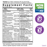 BlueBonnet Ladies’ ONE 40+ Multivitamin side view with label