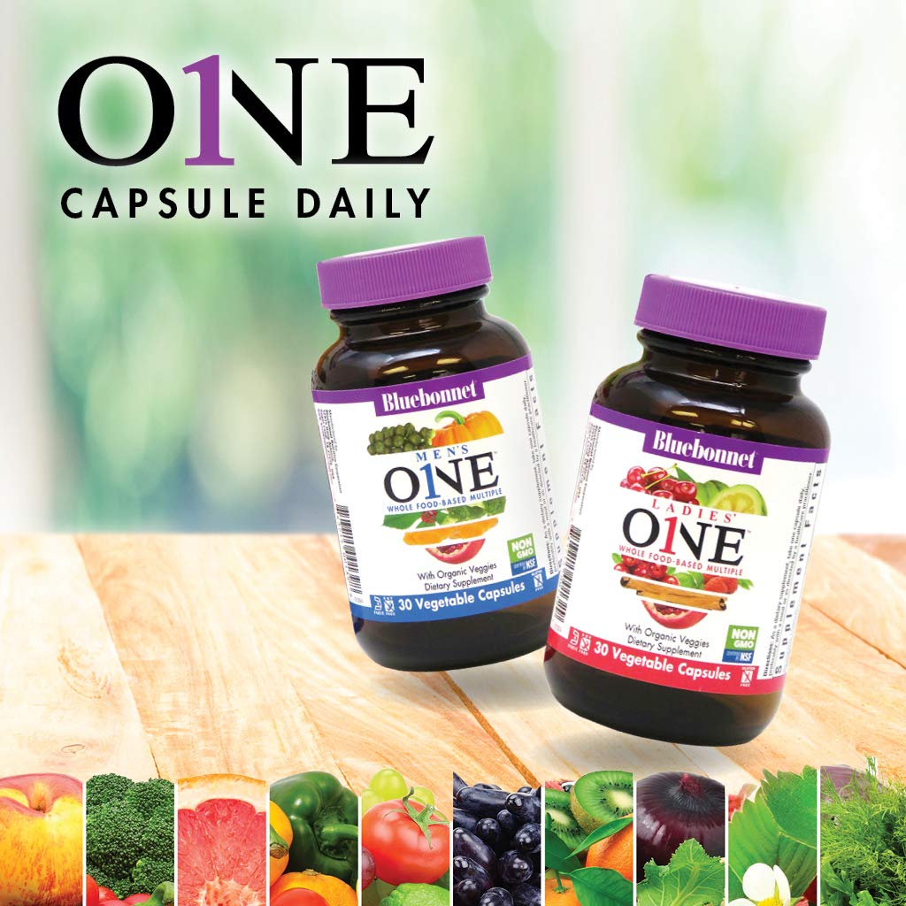 BlueBonnet Ladies One Organic Vegetable Capsule packaging