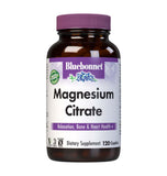 BlueBonnet Magnesium Citrate 400 mg vegetable capsules front view