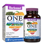 BlueBonnet Men's One Vegetable Capsules 90 Count front view