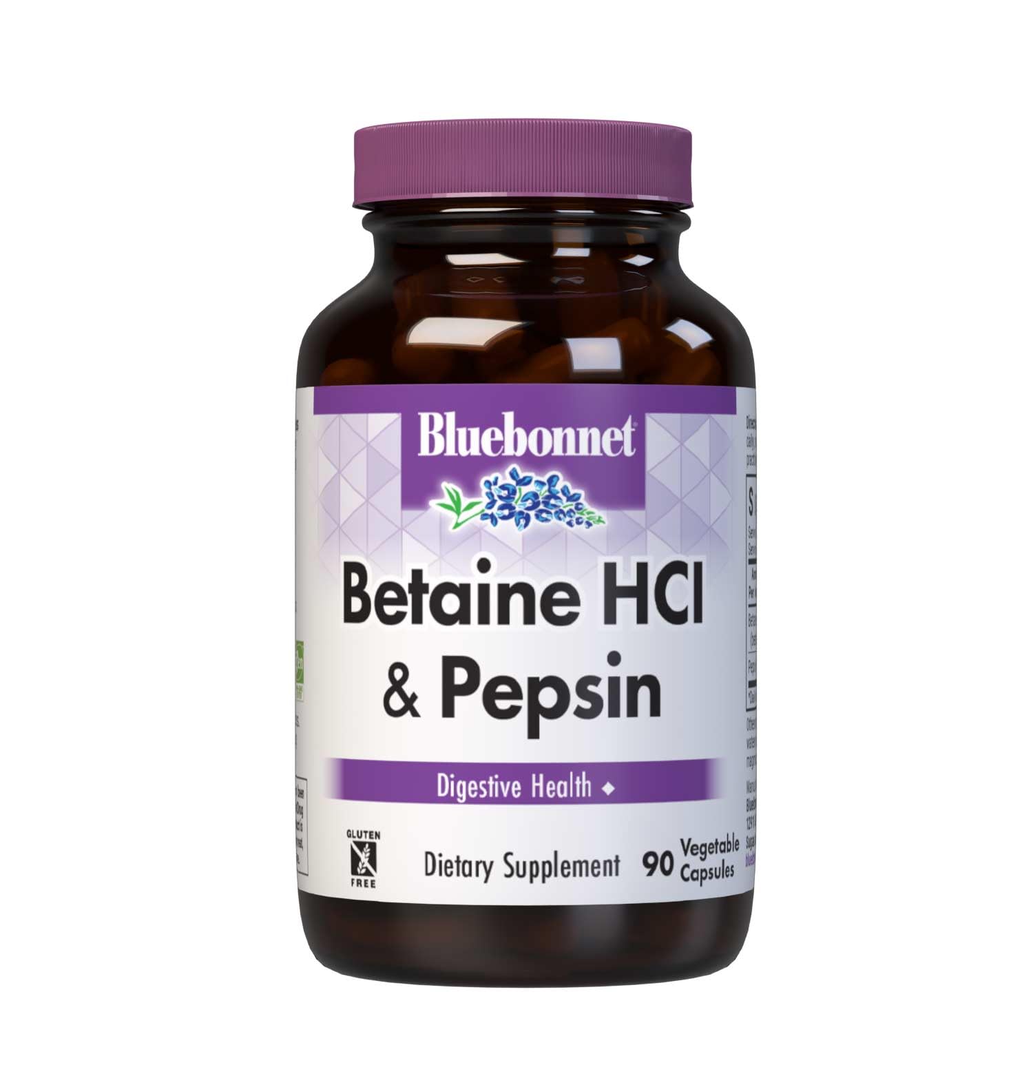 BlueBonnet Multi-Enzymes 90 Vegetable Capsules front view