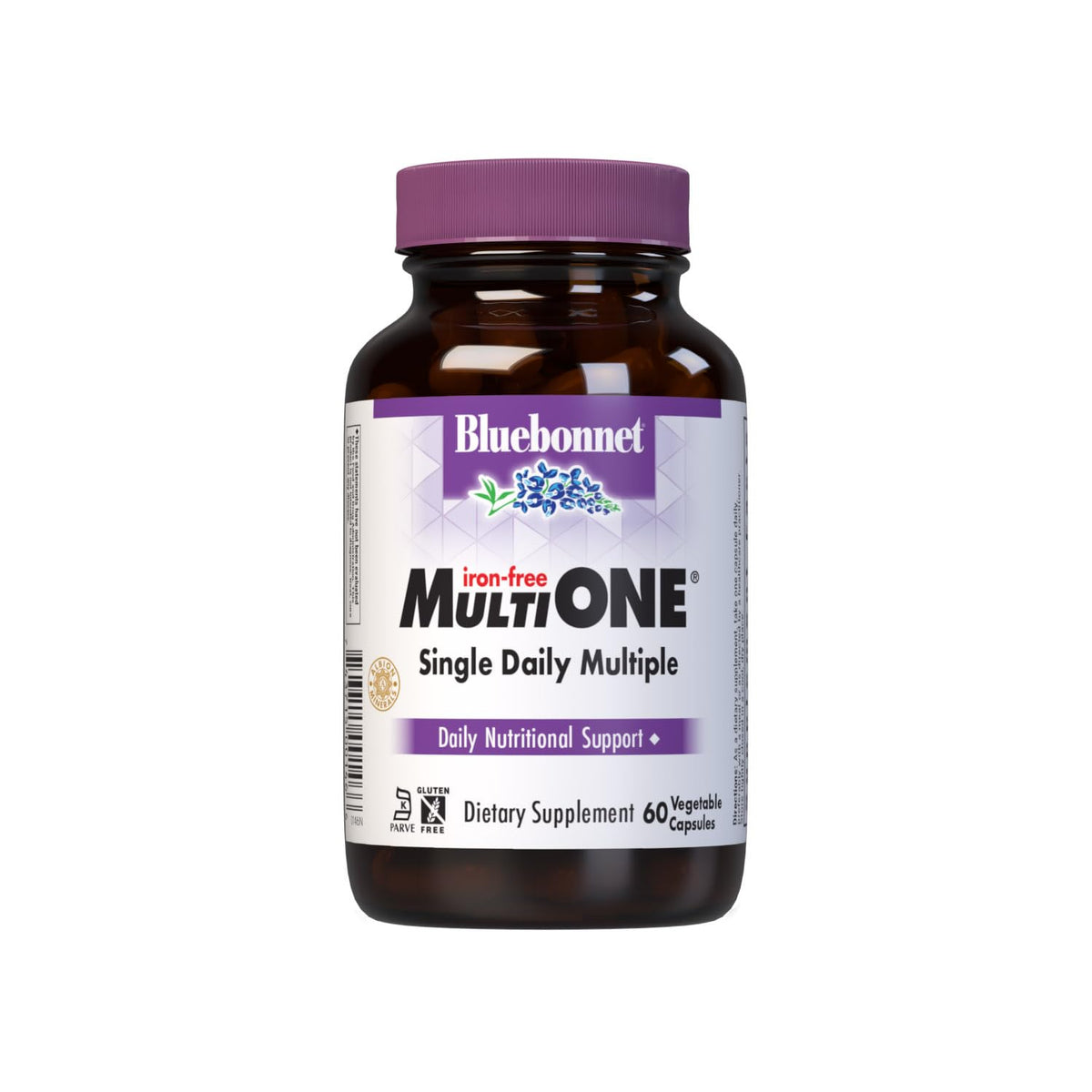 BlueBonnet Multi One Iron-Free Vegetable Capsules front view