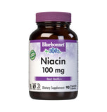 BlueBonnet Niacin B3 100 mg 90 Vegetable Capsules front view