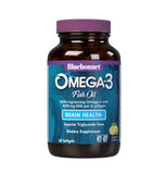 BlueBonnet Omega-3 Fish Oil Brain Health Softgels front view