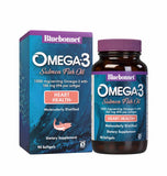 BlueBonnet Omega-3 Salmon Oil Softgels 1000mg front view