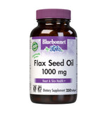 BlueBonnet Omega 369 Supplement 1000mg front view in amber glass