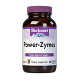 BlueBonnet Power-Zymes 90 Vegetable Capsules front view