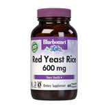 BlueBonnet Red Yeast Rice 600 mg Vegetable Capsules front view