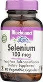 BlueBonnet Selenium 100 mcg nutritional information on the label