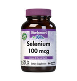 BlueBonnet Selenium 100 mcg vegetable capsules front view