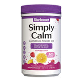 BlueBonnet Simply Calm Powder 16 oz Raspberry Lemon flavour front view
