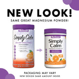 BlueBonnet Simply Calm Powder packaging with orange citrus flavour