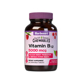 BlueBonnet Vitamin B12 Raspberry Chewable Tablets front view