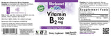 BlueBonnet Vitamin B2 100 mg Capsules side view
