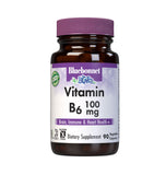 BlueBonnet Vitamin B6 100 mg Vegetable Capsules front view