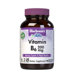 BlueBonnet Vitamin B6 200 mg Vegetable Capsules front view