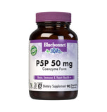 BlueBonnet Vitamin B6 50mg Pyridoxal-5-Phosphate vegetable capsules front view