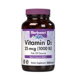BlueBonnet Vitamin D3 Softgels 1000 IU front view