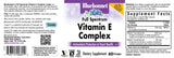 BlueBonnet Vitamin E Complex packaging side view