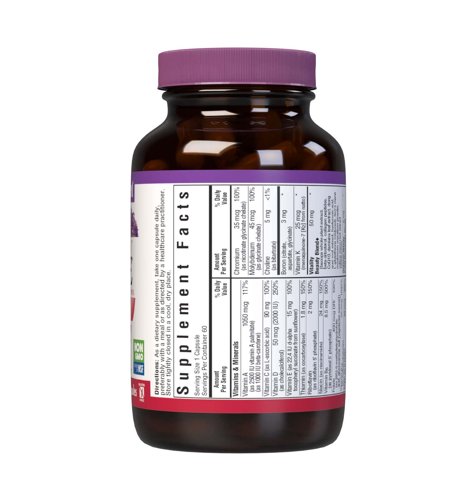 BlueBonnet Women's Multivitamins 240g ingredients list