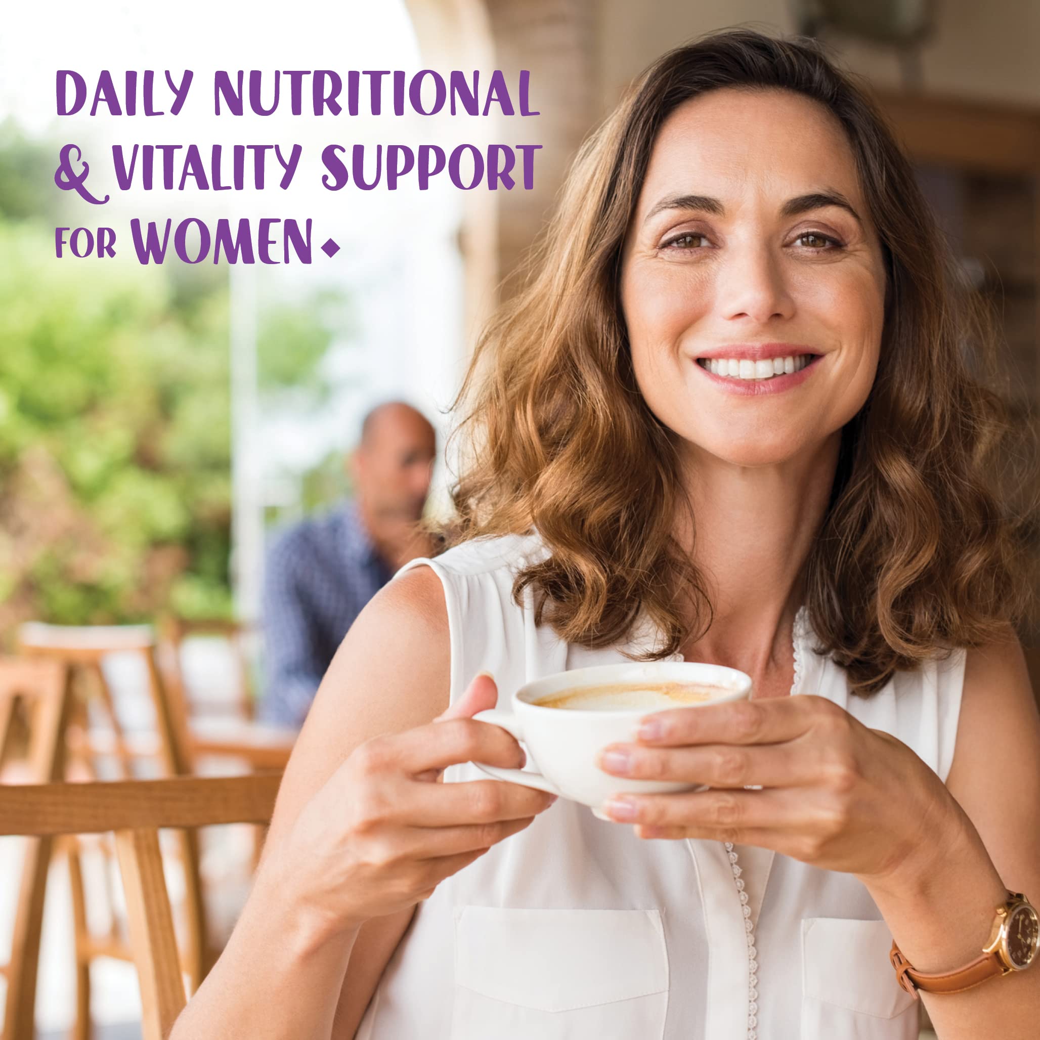 BlueBonnet Women's Multivitamins 240g side view