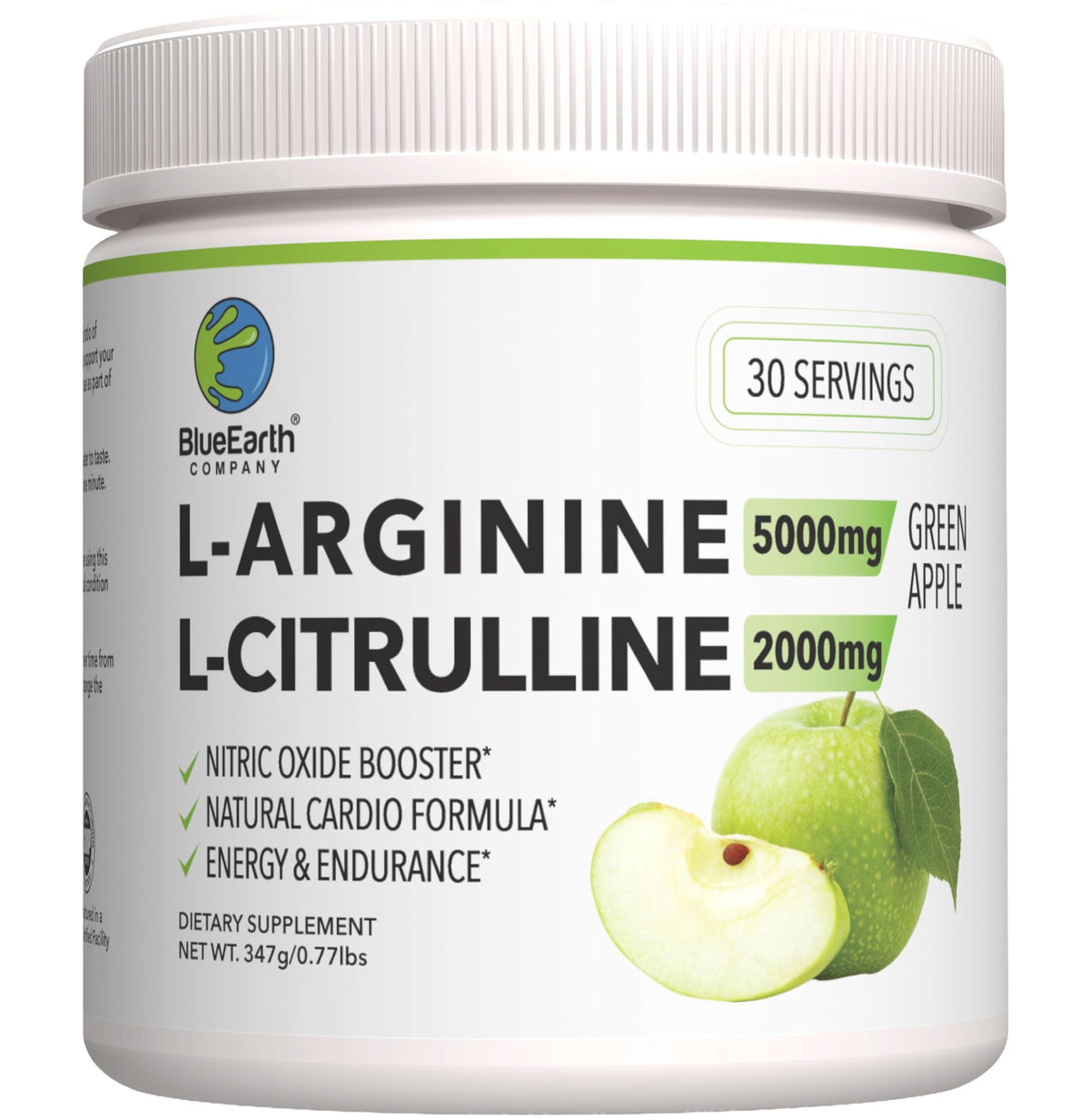 BlueEarth Company L-Arginine Drink Mix packaging front view