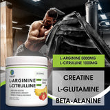 BlueEarth Company L-Arginine Powder mixed in water