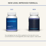 Blueprint Bryan Johnson Ashwagandha & Rhodiola Root Capsules with packaging