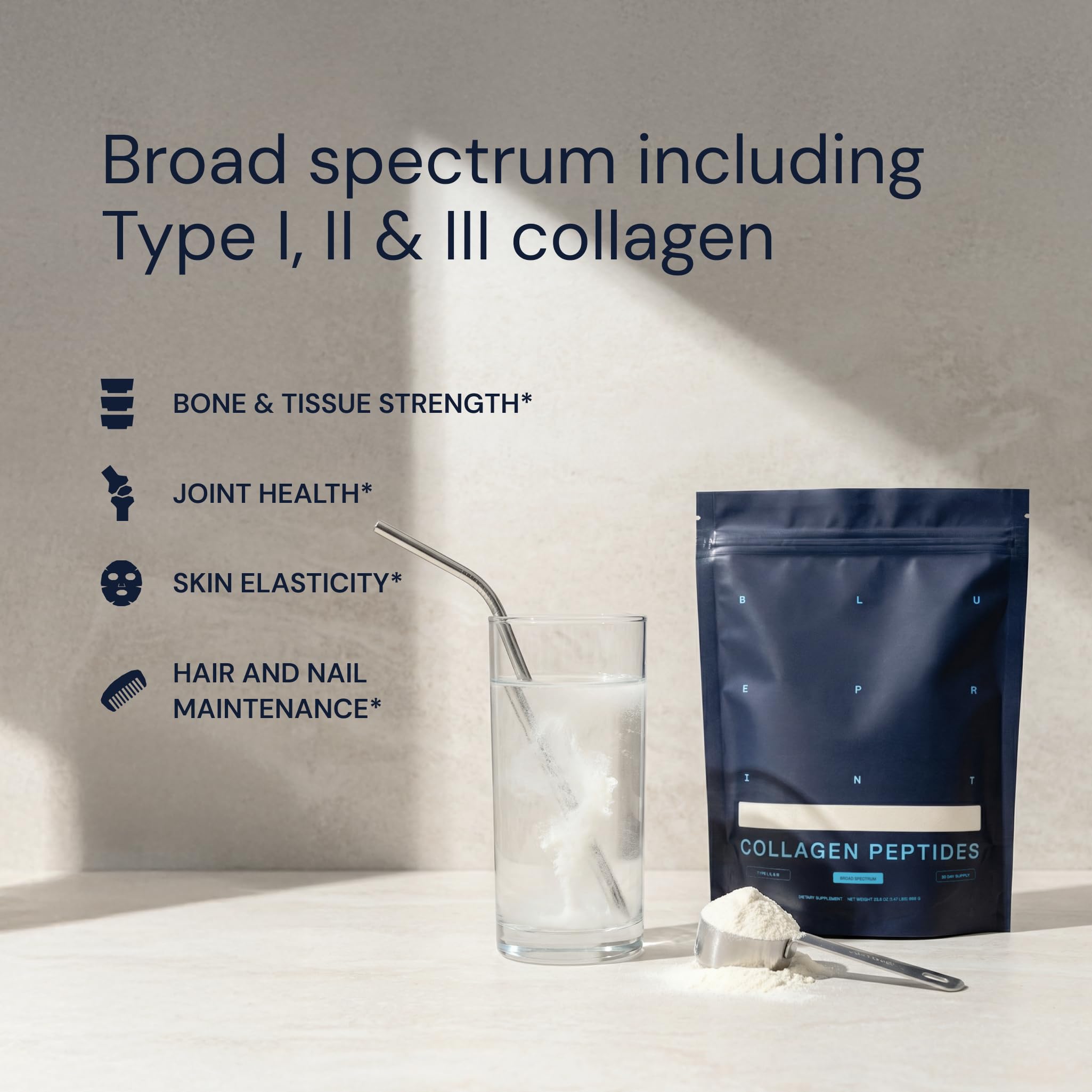 Blueprint Bryan Johnson Collagen Powder 700g in a baking recipe